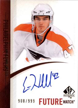 #266 Eric Wellwood - Philadelphia Flyers - 2010-11 SP Authentic Hockey