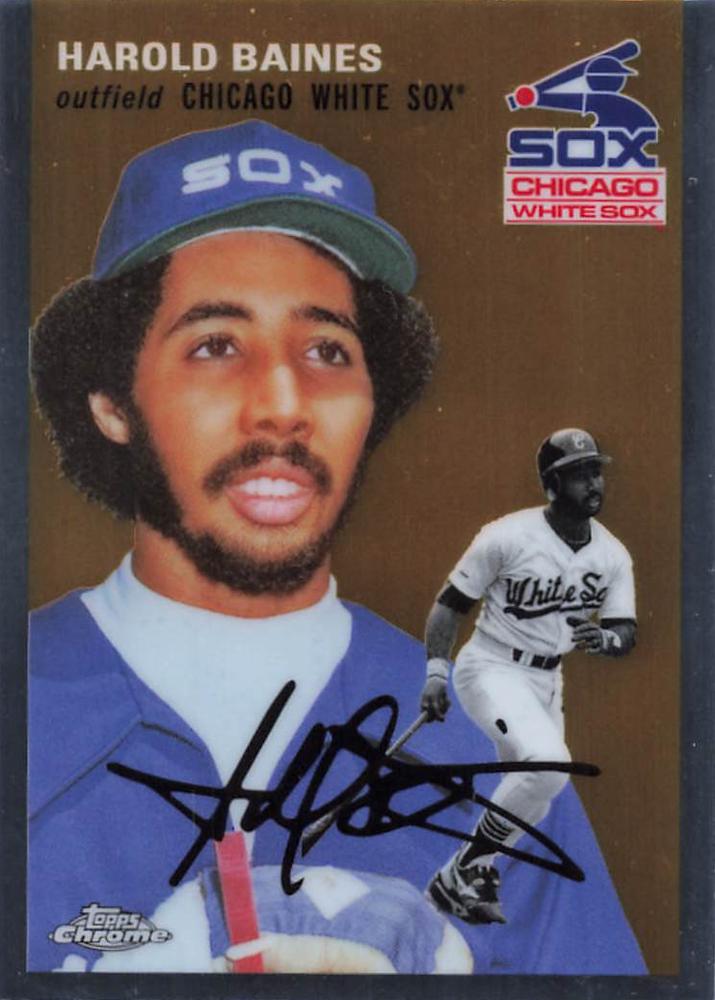 #266 Harold Baines - Chicago White Sox - 2023 Topps Chrome Platinum Anniversary Baseball