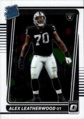 #266 Alex Leatherwood - Las Vegas Raiders - 2021 Donruss Optic Football