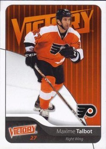 #266 Maxime Talbot - Philadelphia Flyers - 2011-12 Upper Deck Victory Update Hockey
