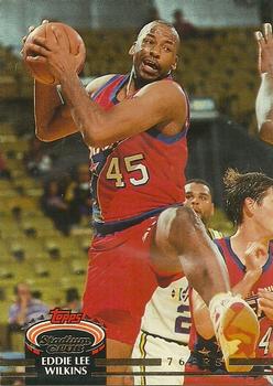 #266 Eddie Lee Wilkins - Philadelphia 76ers - 1992-93 Stadium Club Basketball
