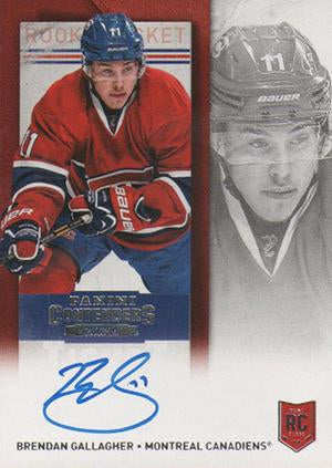 #266a Brendan Gallagher - Montreal Canadiens - 2013-14 Panini Contenders Hockey
