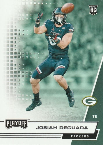 #267 Josiah Deguara - Green Bay Packers - 2020 Panini Playoff Football