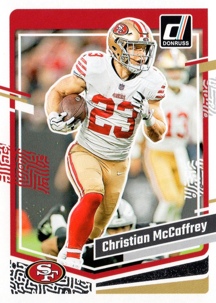 #267 Christian McCaffrey - San Francisco 49ers - 2023 Donruss Football