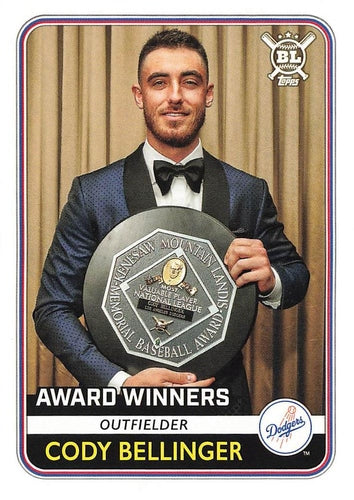 #267 Cody Bellinger - Los Angeles Dodgers - 2020 Topps Big League Baseball