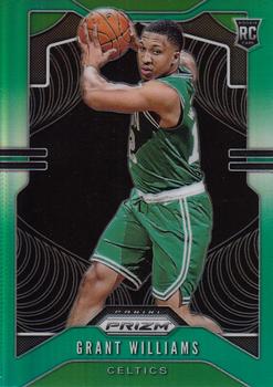 #267 Grant Williams - Boston Celtics - 2019-20 Panini Prizm - Prizms Green Basketball