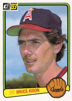 #267 Bruce Kison - California Angels - 1983 Donruss Baseball