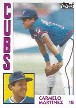 #267 Carmelo Martinez - Chicago Cubs - 1984 Topps Baseball