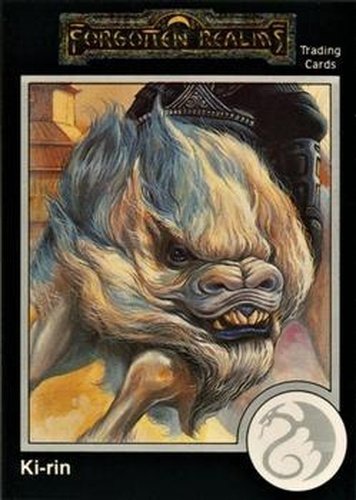 #267 Ki-rin - 1991 TSR Advanced Dungeons & Dragons - Silver