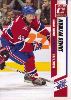 #267b J.T. Wyman - Montreal Canadiens - 2010-11 Donruss Hockey
