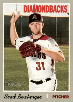 #268 Brad Boxberger - Arizona Diamondbacks - 2019 Topps Heritage Baseball