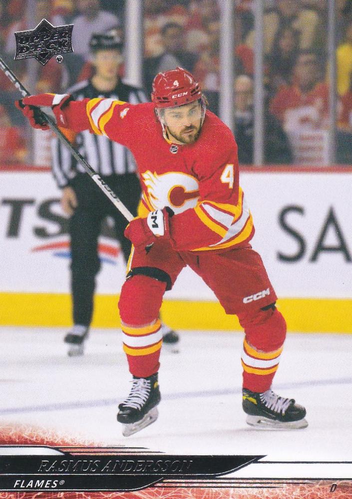 #268 Rasmus Andersson - Calgary Flames - 2024-25 Upper Deck Hockey