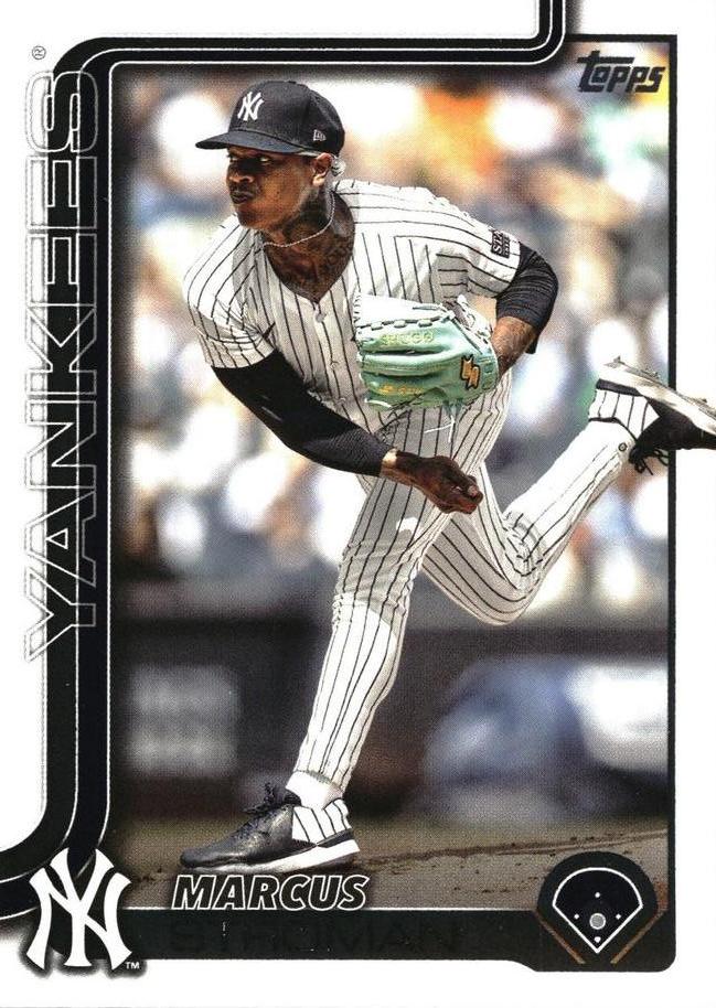 #268 Marcus Stroman - New York Yankees - 2025 Topps Baseball