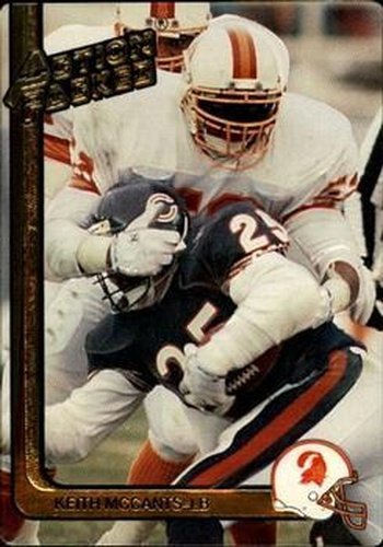 #268 Keith McCants - Tampa Bay Buccaneers - 1991 Action Packed Football