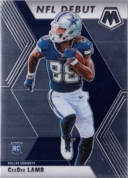 #268 CeeDee Lamb - Dallas Cowboys - 2020 Panini Mosaic Football