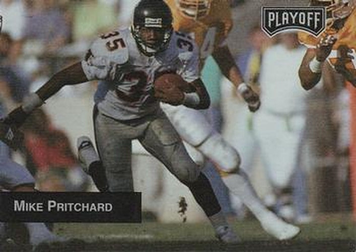 #268 Mike Pritchard - Atlanta Falcons - 1993 Playoff Football