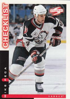 #268 Mike Peca - Buffalo Sabres - 1997-98 Score Hockey