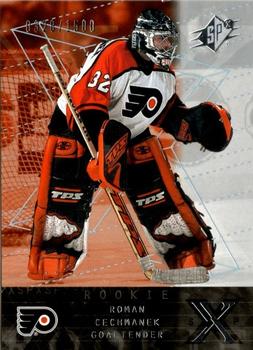 #169 Roman Cechmanek - Philadelphia Flyers - 2000-01 SPx Hockey