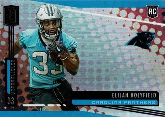 #269 Elijah Holyfield - Carolina Panthers - 2019 Panini Unparalleled Football