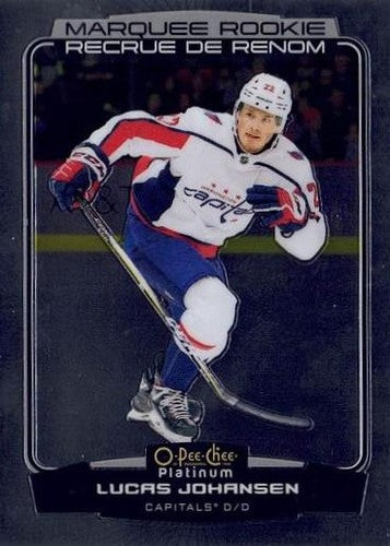 #269 Lucas Johansen - Washington Capitals - 2022-23 O-Pee-Chee Platinum Hockey