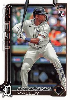 #269 Justyn-Henry Malloy - Detroit Tigers - 2025 Topps Baseball