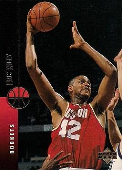 #269 Eric Riley - Houston Rockets - 1994-95 Upper Deck Basketball