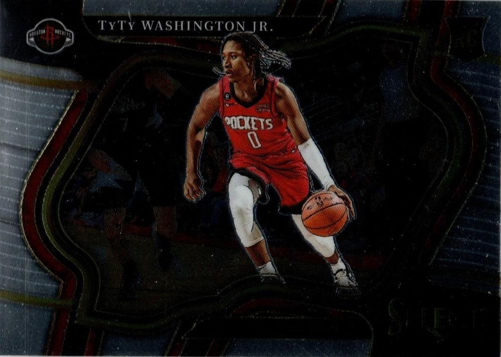#269 TyTy Washington Jr. - Houston Rockets - 2022-23 Panini Select Basketball