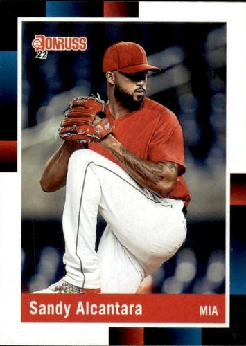 #269 Sandy Alcantara - Miami Marlins - 2022 Donruss Baseball