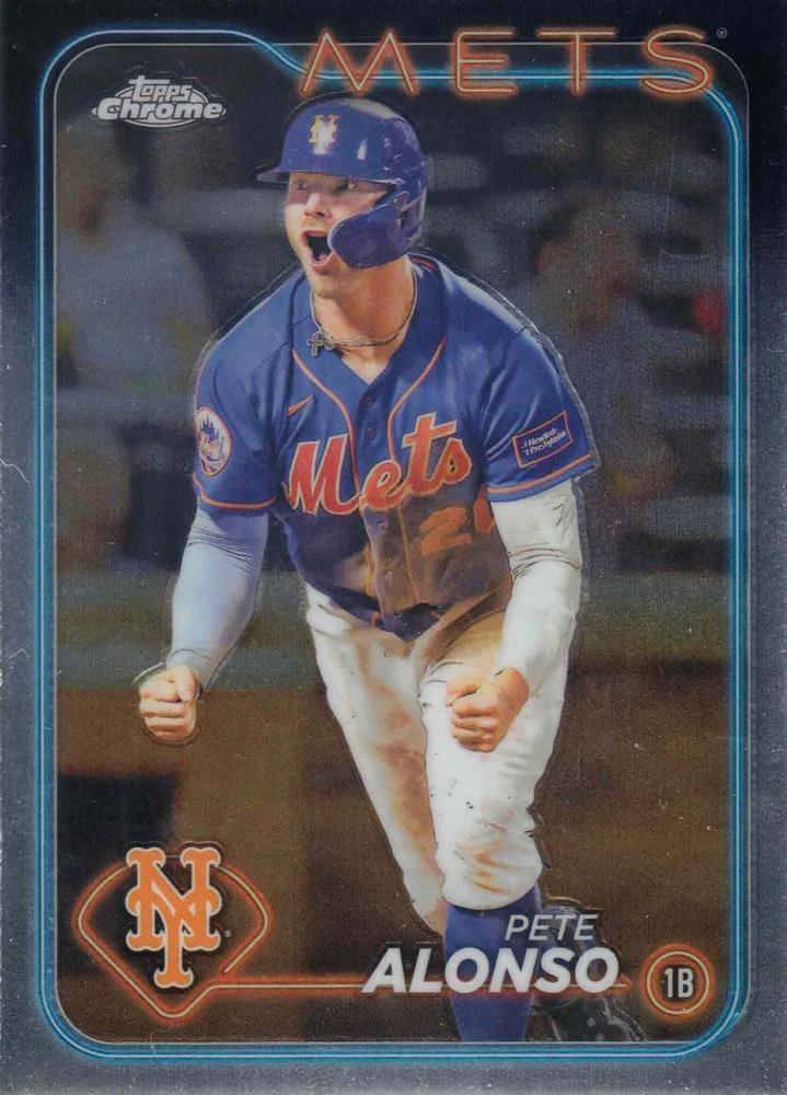 #269 Pete Alonso - New York Mets - 2024 Topps Chrome Baseball