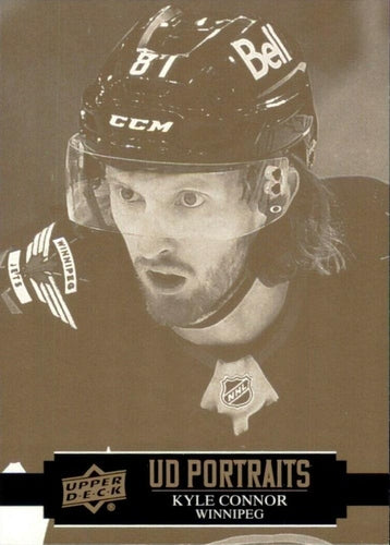 #P-26 Kyle Connor - Winnipeg Jets - 2021-22 Upper Deck - UD Portraits Hockey