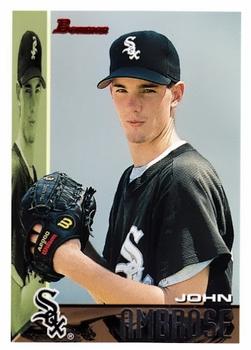 #26 John Ambrose - Chicago White Sox - 1995 Bowman Baseball