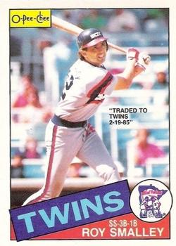 #26 Roy Smalley - Minnesota Twins - 1985 O-Pee-Chee Baseball