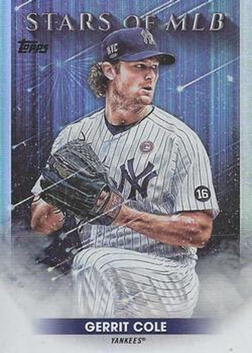 #SMLB-26 Gerrit Cole - New York Yankees - 2022 Topps - Stars of MLB Baseball