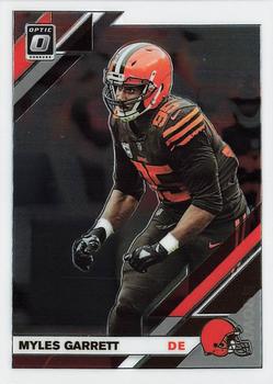 #26 Myles Garrett - Cleveland Browns - 2019 Donruss Optic Football