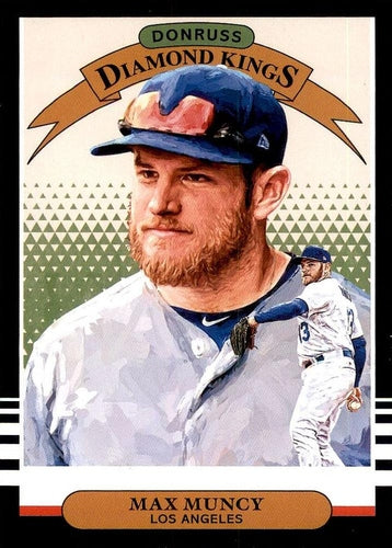 #26 Max Muncy - Los Angeles Dodgers - 2019 Donruss Baseball