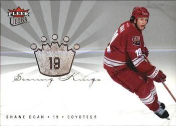 #SK26 Shane Doan - Phoenix Coyotes - 2005-06 Ultra - Scoring Kings Hockey