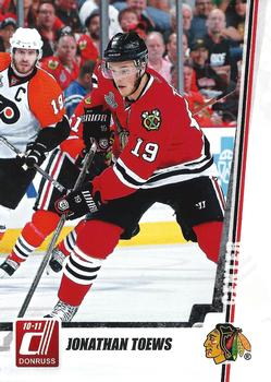 #26 Jonathan Toews - Chicago Blackhawks - 2010-11 Donruss Hockey