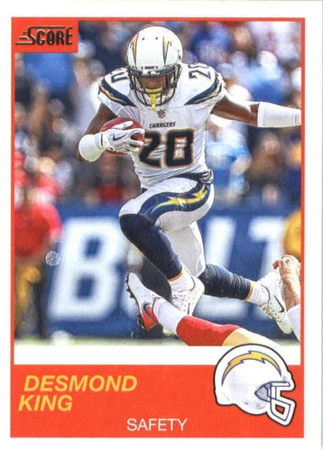 #26 Desmond King - Los Angeles Chargers - 2019 Score Football