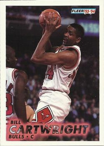 #26 Bill Cartwright - Chicago Bulls - 1993-94 Fleer Basketball