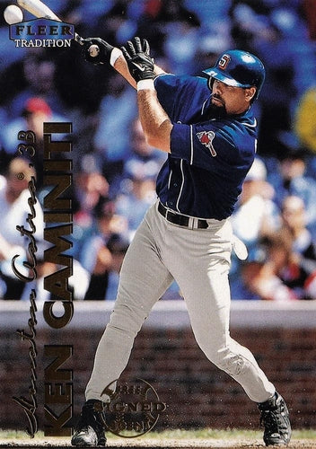 #26 Ken Caminiti - Houston Astros - 1999 Fleer Tradition Baseball