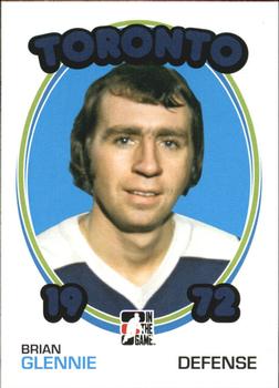#26 Brian Glennie - Toronto Maple Leafs - 2009-10 In The Game 1972 The Year In Hockey