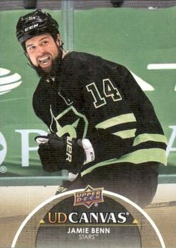 #C26 Jamie Benn - Dallas Stars - 2021-22 Upper Deck - UD Canvas Hockey