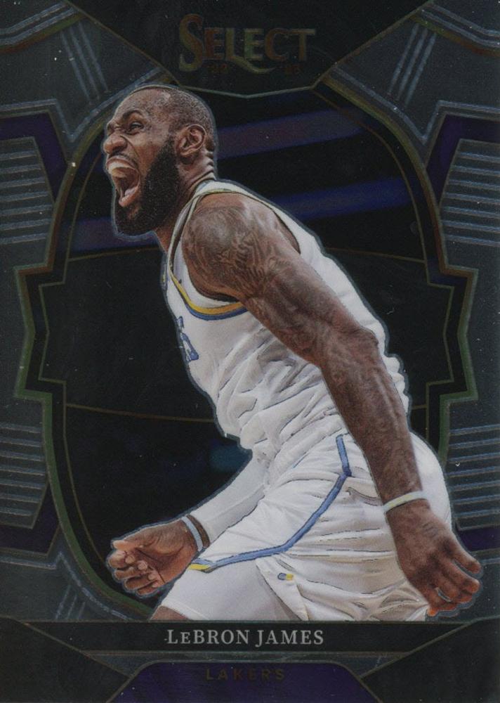 #26 LeBron James - Los Angeles Lakers - 2022-23 Panini Select Basketball