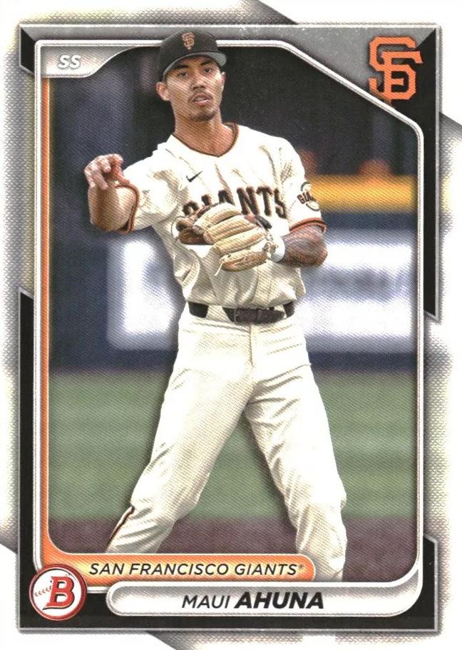 #BP-26 Maui Ahuna - San Francisco Giants - 2024 Bowman - Prospects Baseball