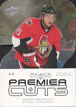 #PDC26 Dany Heatley - Ottawa Senators - 2008-09 Upper Deck Black Diamond - Premier Die Cut Hockey