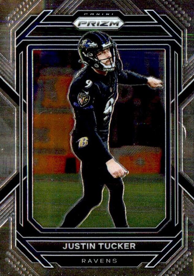 #26 Justin Tucker - Baltimore Ravens - 2022 Panini Prizm Football
