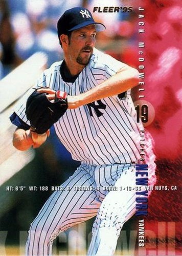 #U-26 Jack McDowell - New York Yankees - 1995 Fleer Update Baseball