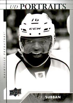#P-26 P.K. Subban - Nashville Predators - 2017-18 Upper Deck - UD Portraits Hockey