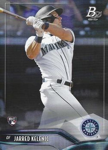 #26 Jarred Kelenic - Seattle Mariners - 2021 Bowman Platinum Baseball