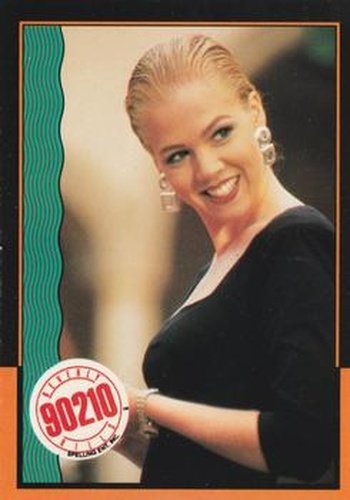 #26 Growing Up - 1991 Topps Beverly Hills 90210